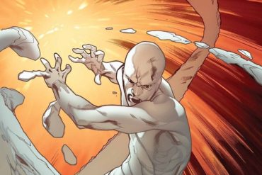 An X-Men comic featuring a white man superhero.