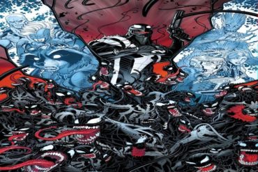 The cover of Venom featuring the Guardians of the Galaxy.