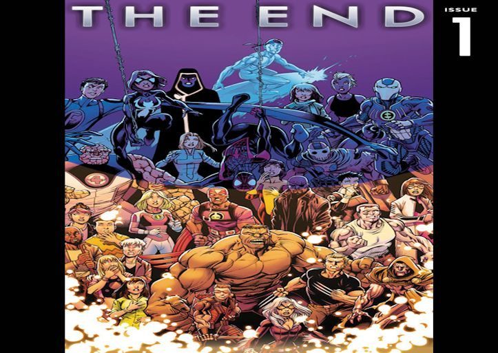 A Marvel comic book cover featuring a group of characters.