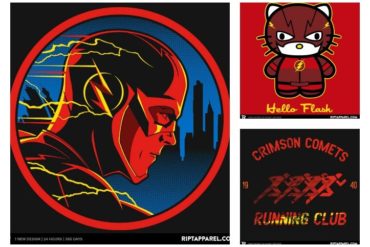 The Flash t-shirts available.