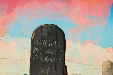 A comic book cover depicting a tombstone and a wolf in the year 1872.
