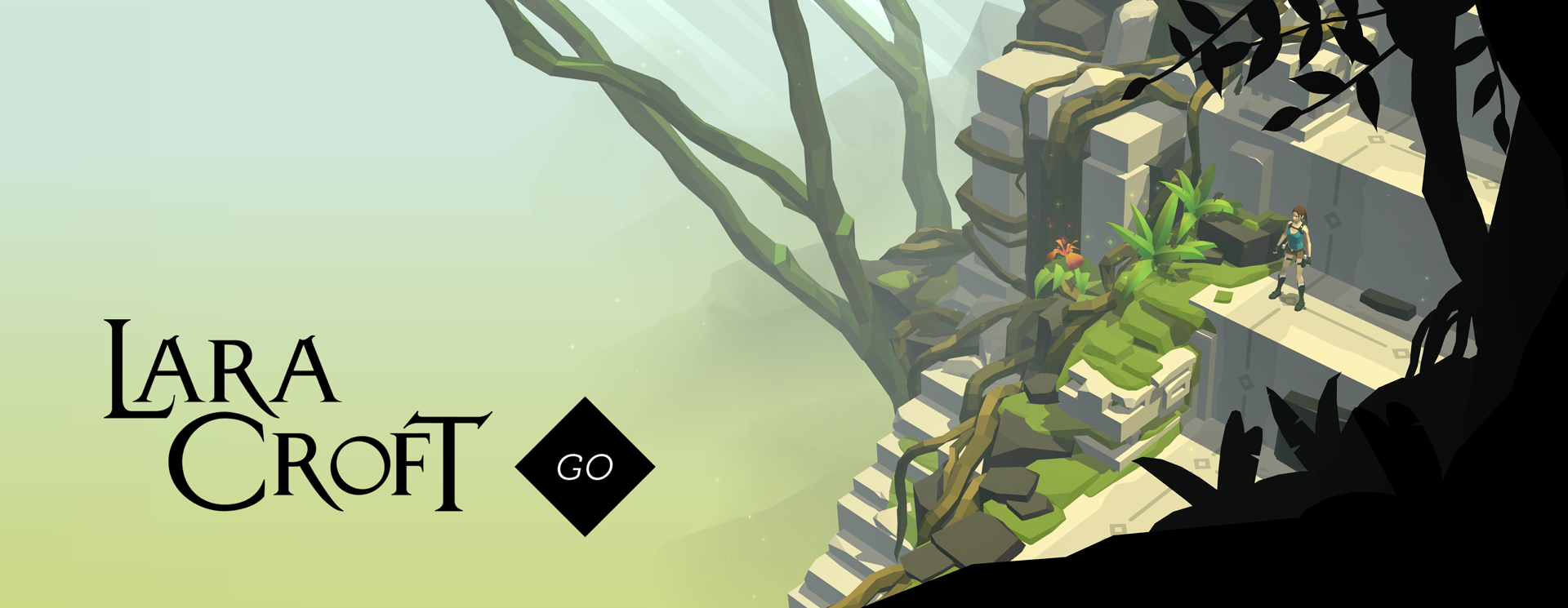 key art logo4 Slick's Quick Hits: Lara Croft GO Lara Croft - Screenshot from LAra Croft GO.