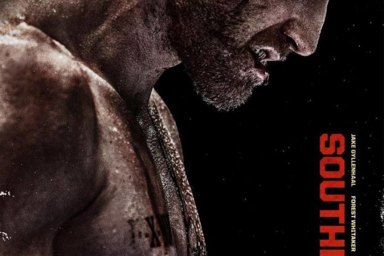 A poster for the movie Southpaw.