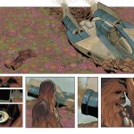 Star Wars comic featuring Chewbacca.