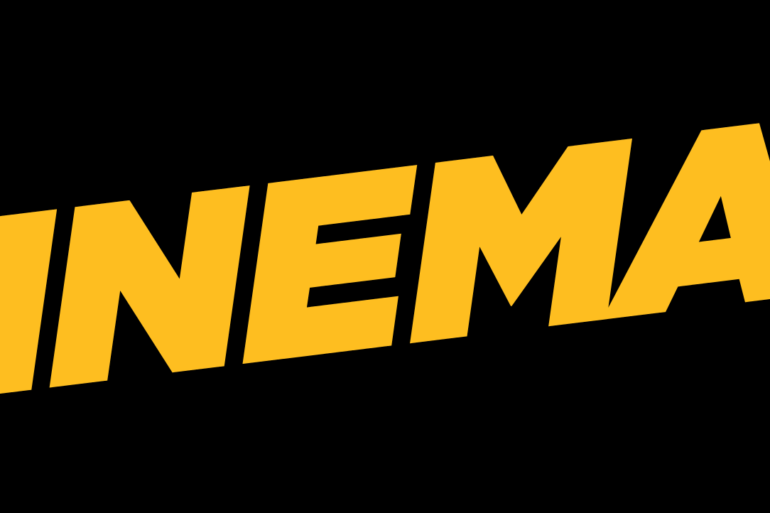 cinemax logo, black background