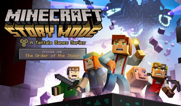 Minecraft: Story Mode cover.