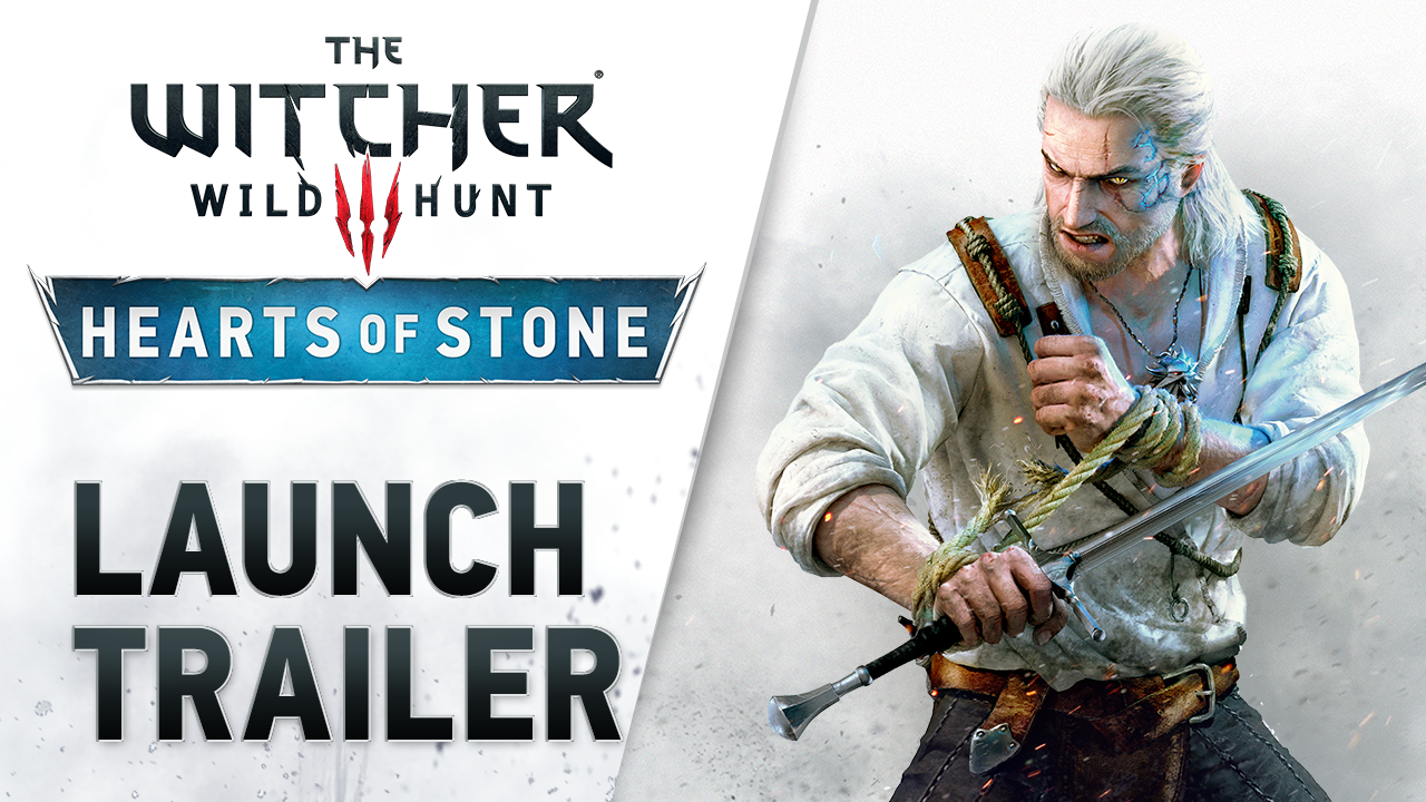 The Witcher III: Wild Hunt's Hearts of Stone launches with an exciting trailer.