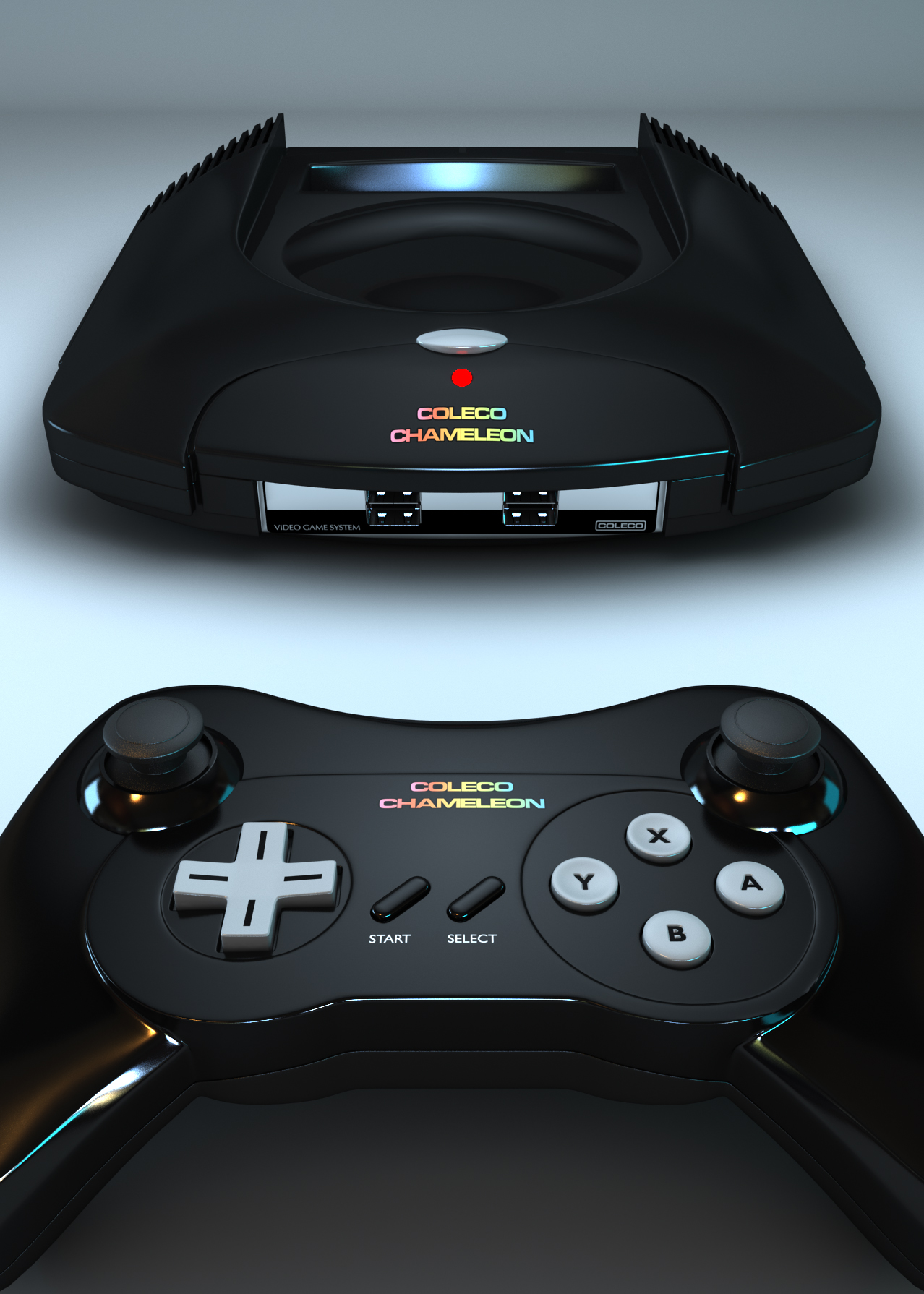 Coleco Chameleon - front view