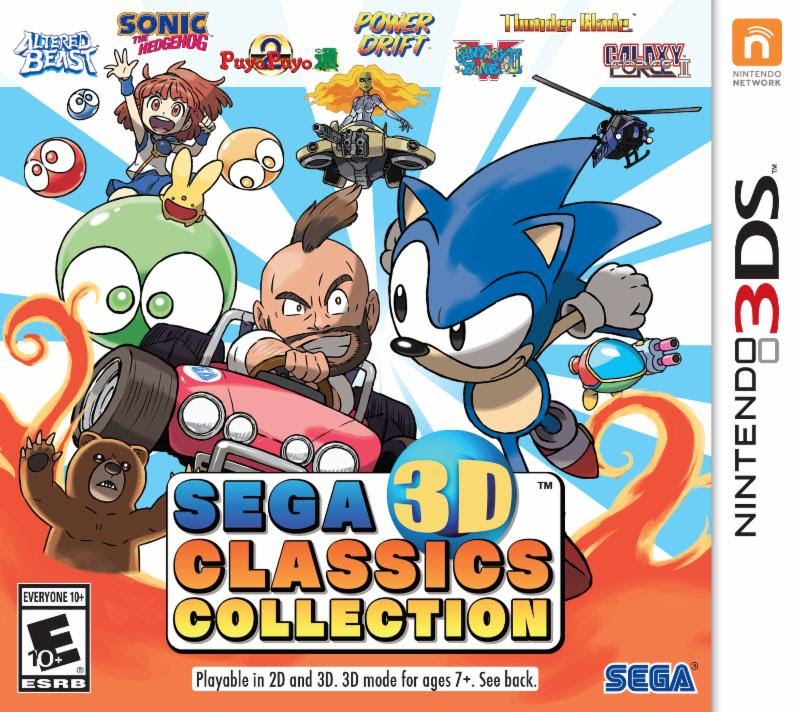 Sega 3D Classics Collection - box art