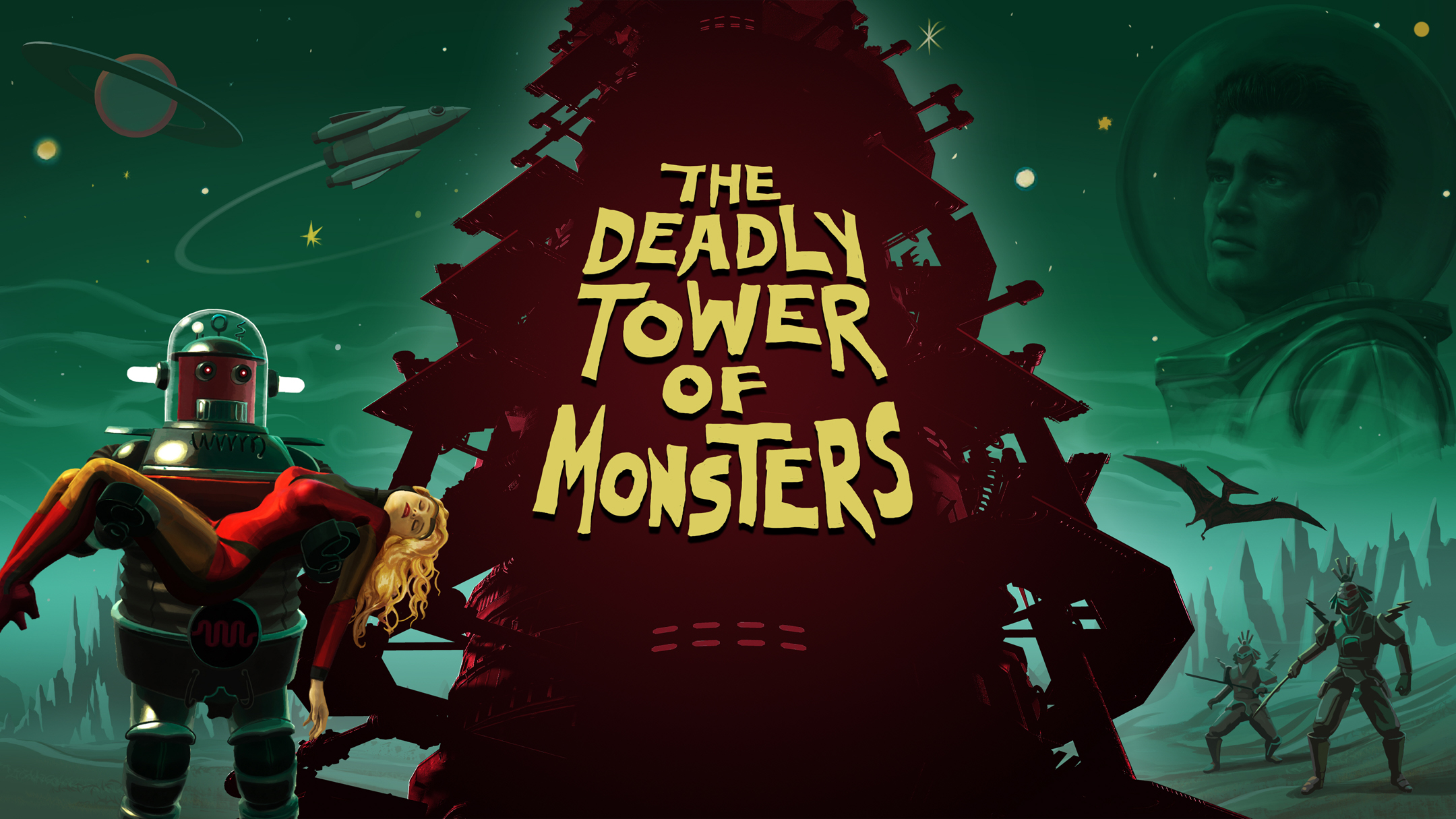 The Deadly Tower of Monsters - background