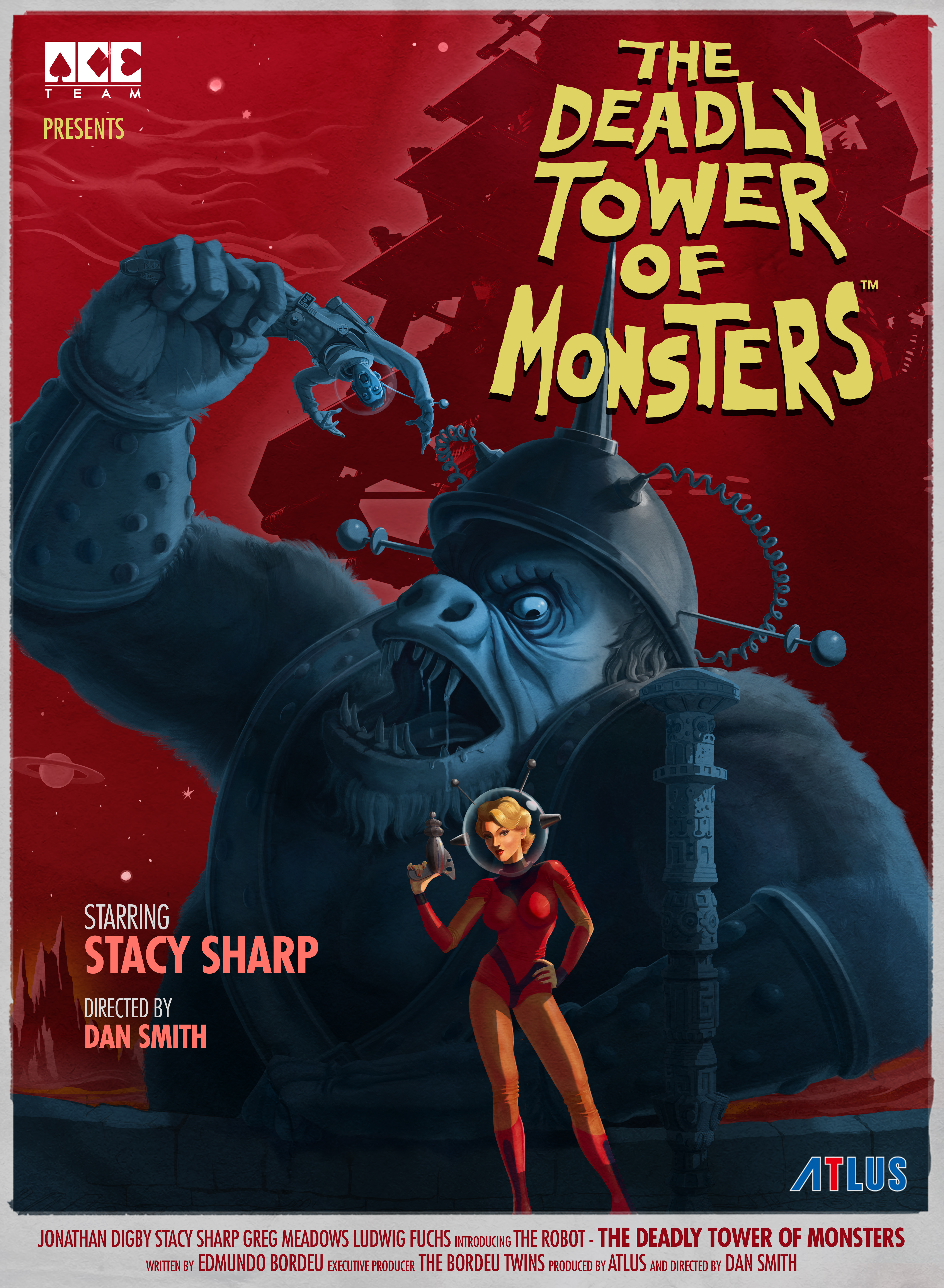 The Deadly Tower of Monsters - poster