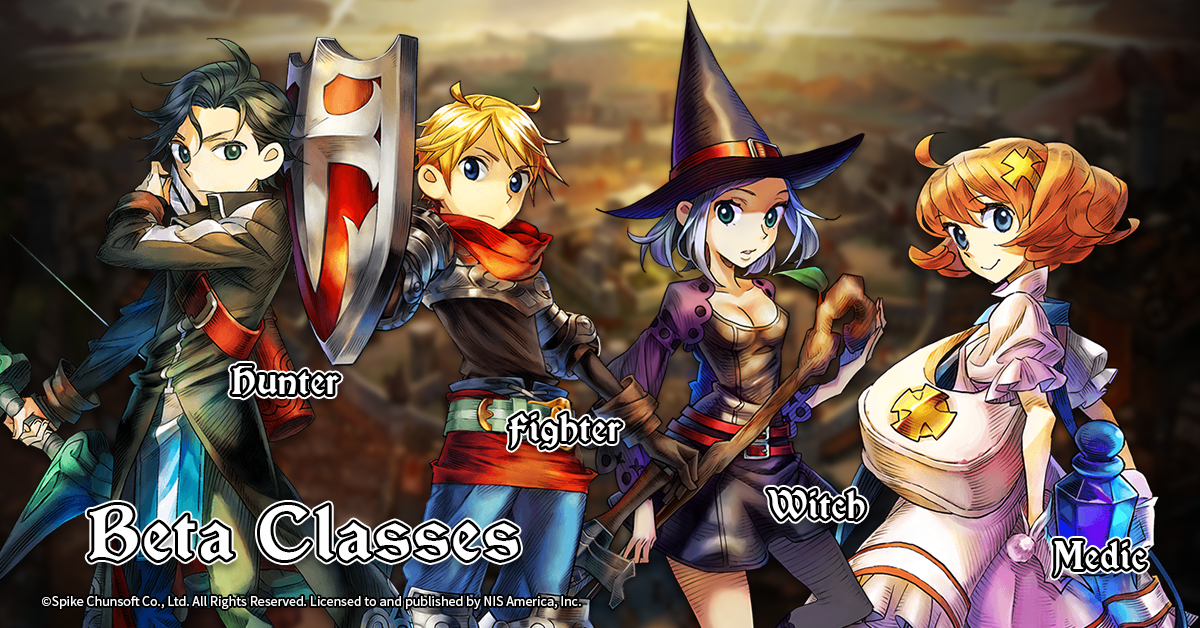 Grand Kingdom - Beta Playable Classes