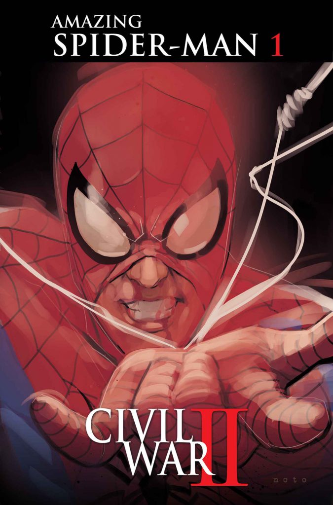 AMAZING SPIDER-MAN #4 VARIANT COVER CIVIL WAR II MARVEL COMICS VF//NM CB811