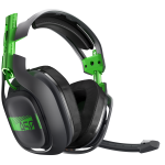 The Acer Aspire R7 gaming headset with green accents, perfect for A50 gamers.