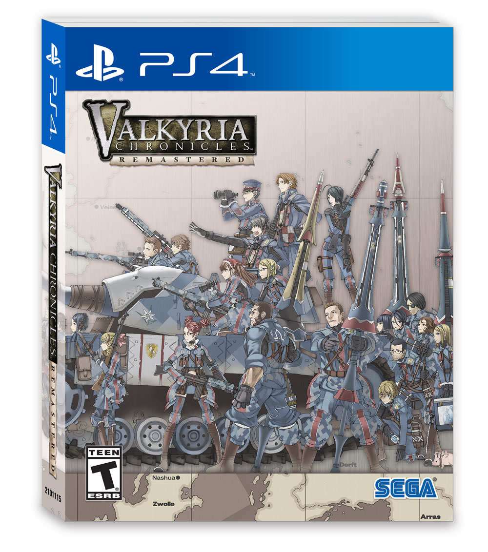 Valkyria Chronicles Remastered - collector's box