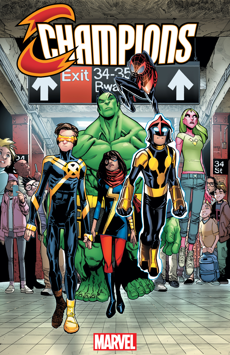 Champions' cover.