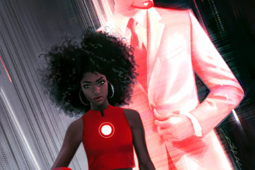 The cover of Iron Man.