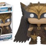 A Funko Pop vinyl figure with wings and a box.