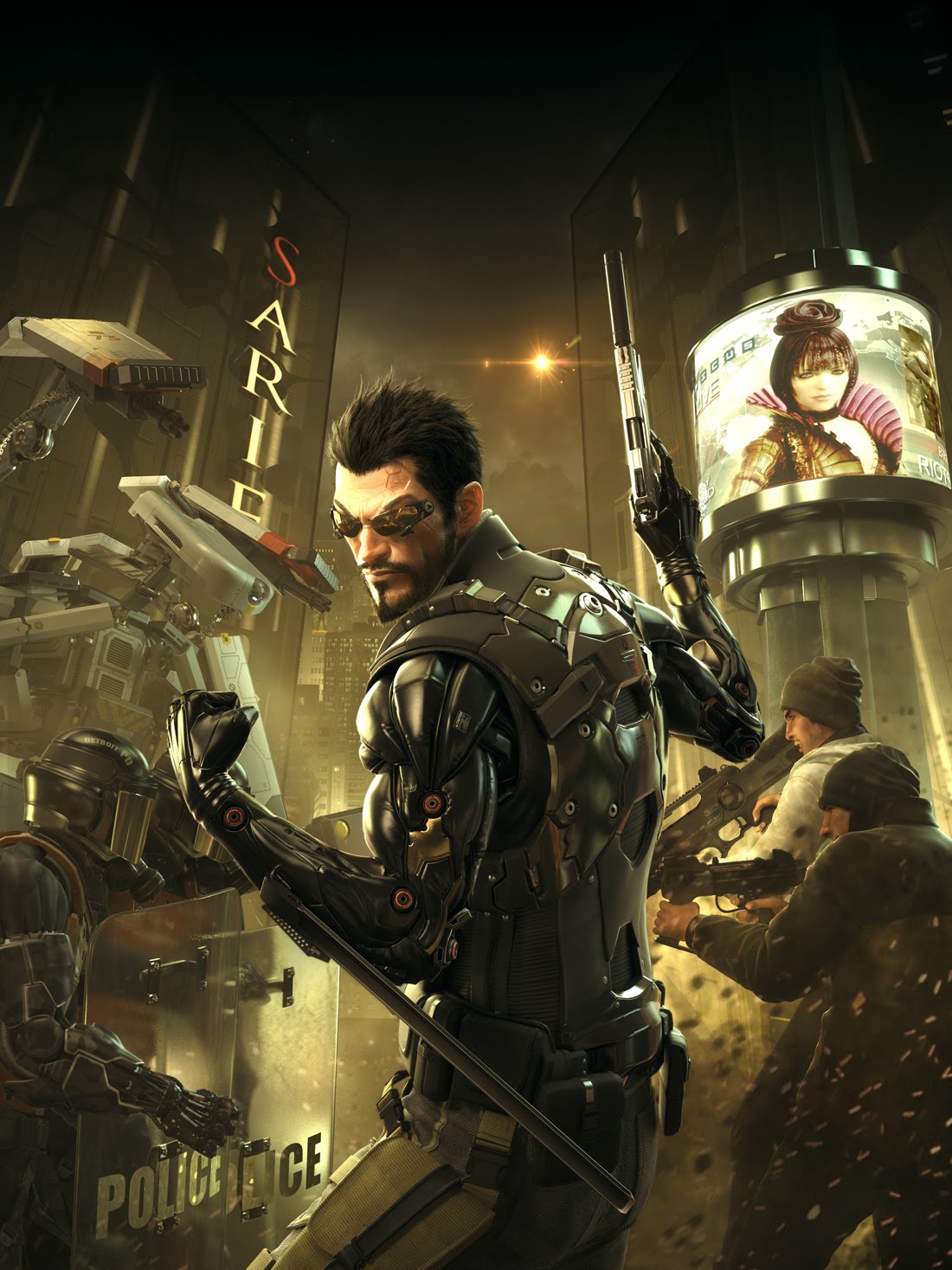 Deus ex - mankind iii R.A.G.E. Works wallpaper.