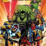 The cover of Champions, showcasing a group of superheroes.