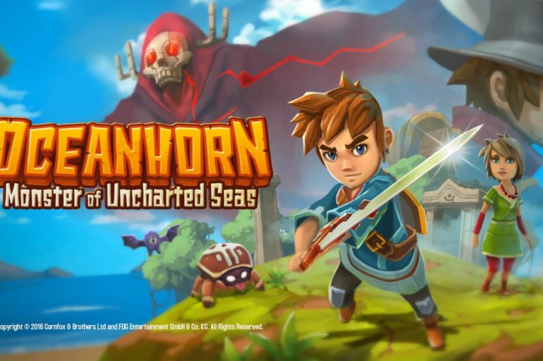 Oceanhorn - Monster of Uncharted Seas - cover