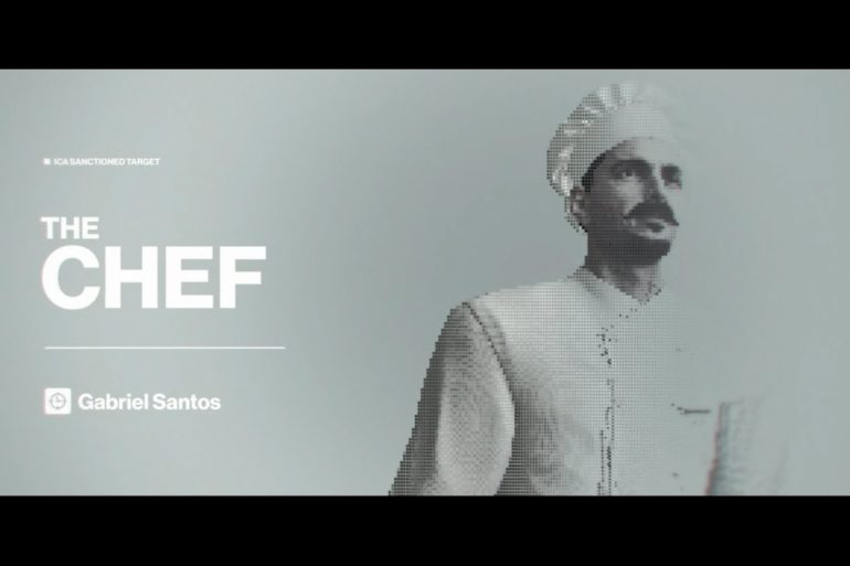 An image of a man in a white hat portraying 'the chef'.