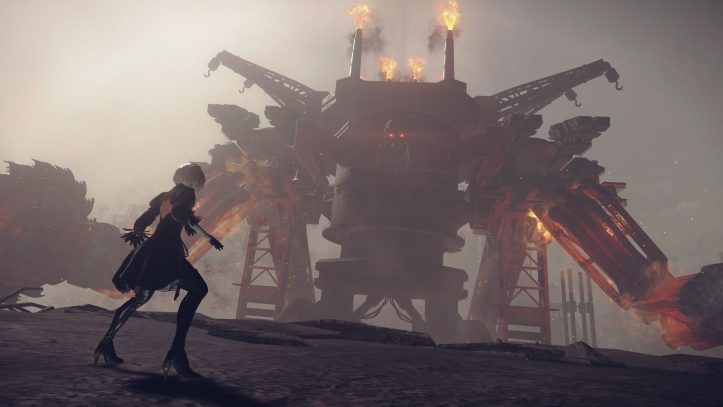 NIERA DEMO SS15 Boss1 The Demo for NieR: Automata is Live Now! NieR: Automata - boss