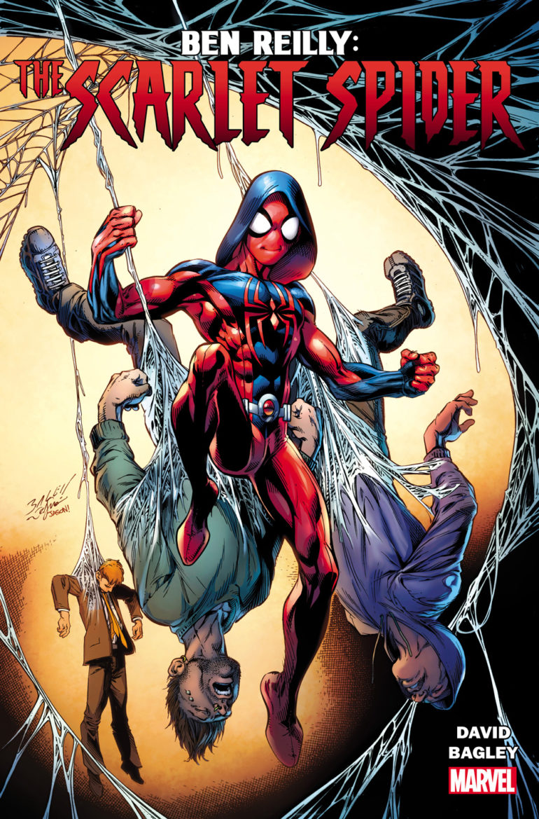 The cover of Ben Kelly's Scarlet Spider.