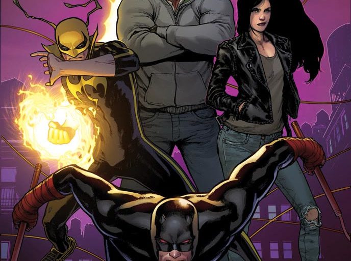 The Defenders' cover.