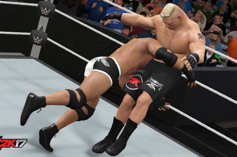 WWE 2K17 screenshot.