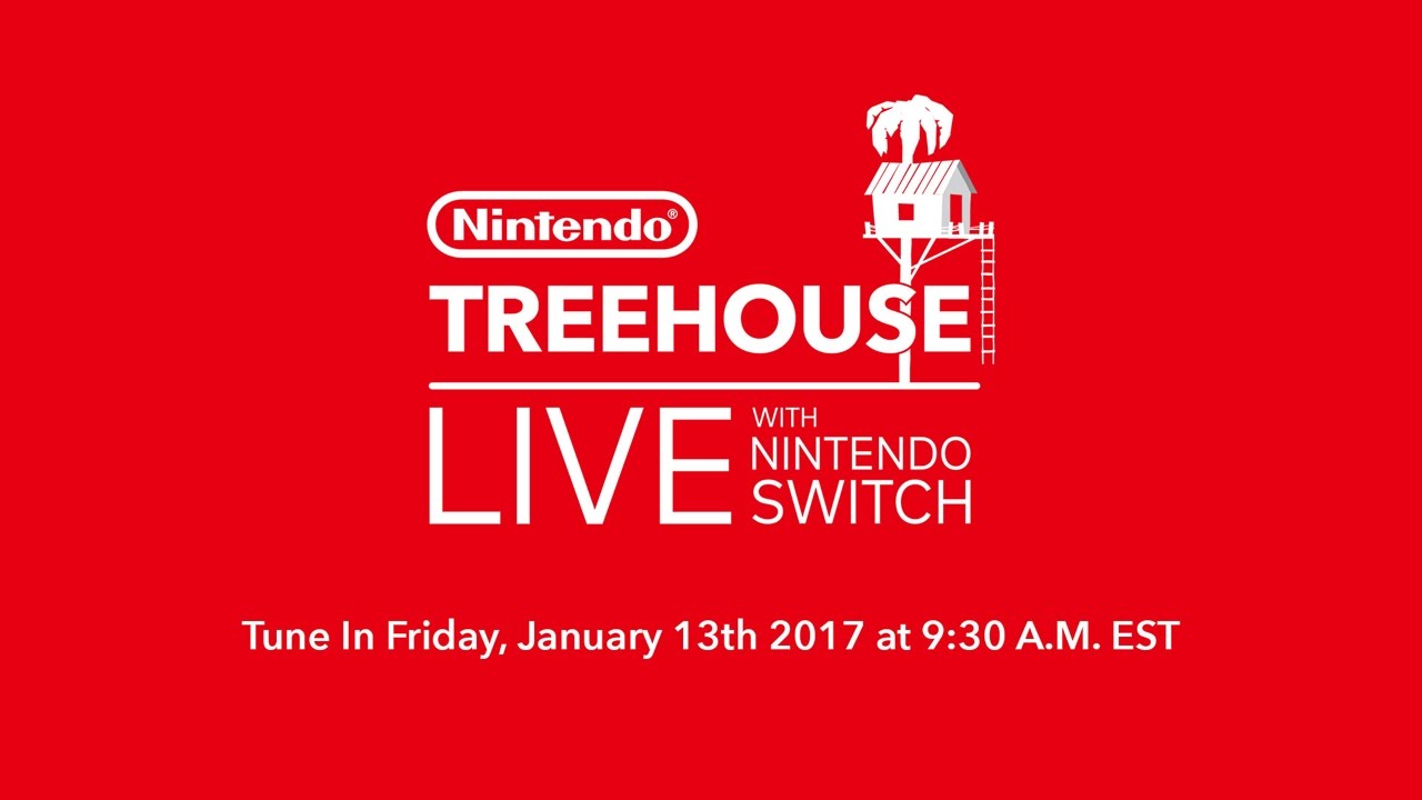Nintendo Switch Winter Treehouse Live.