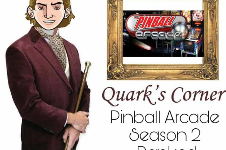 Quark's corner pinball arcade ranked in Season Two.