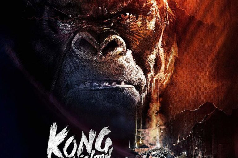 A poster for the revenge of King Kong.