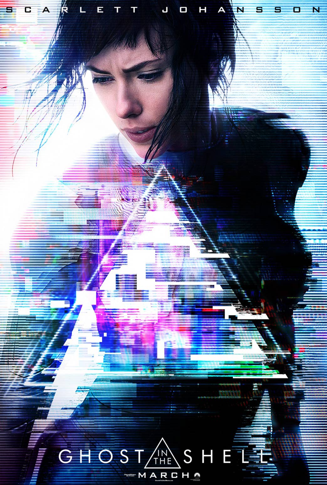 Ghost in the Shell poster.