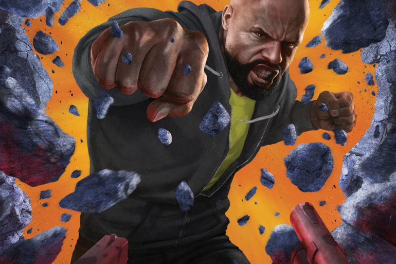 The powerful cover of Luke Cage 1.