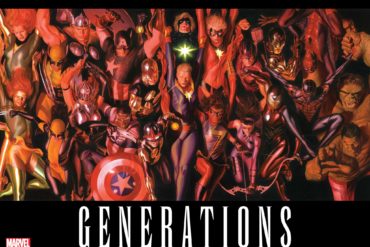 Generations of marvel comics' cover.