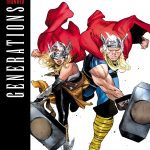 A Generations-themed Thor comic book cover.