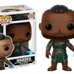 Funko Warden pop vinyl figure.