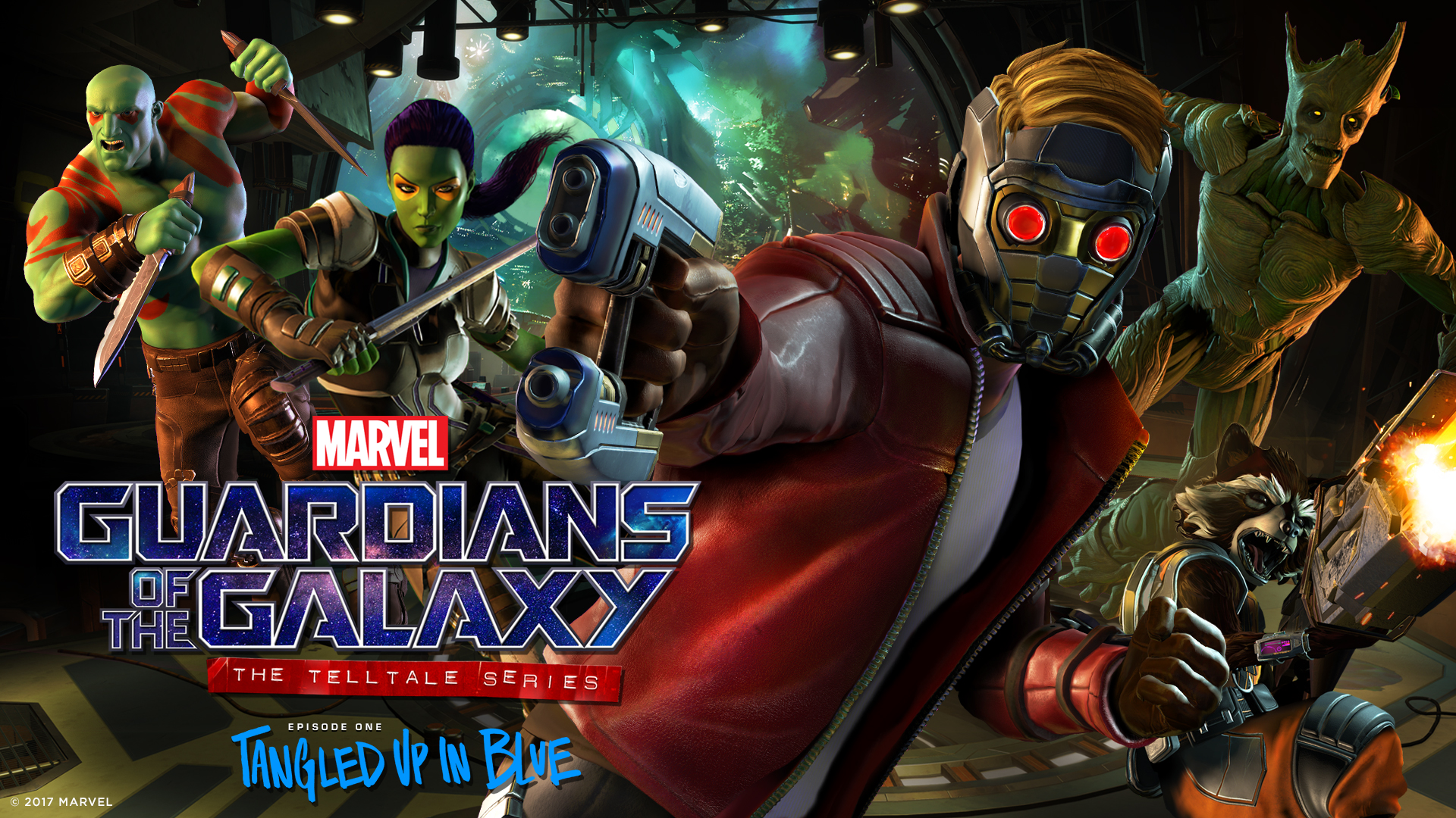 marvel's Guardians of the Galaxy: The Telltale Series - Tangled Up In Blue logo