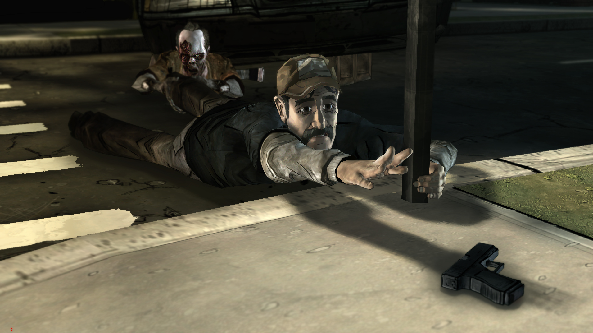 The Walking Dead: Season 1 - kenny in trouble