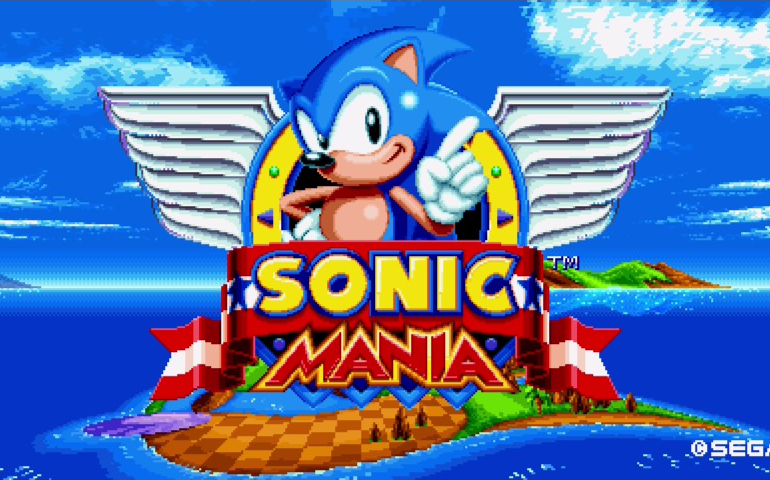 Sonic Mania - logo