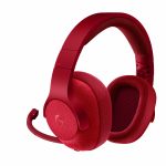 Logitech G1 gaming headset - red.