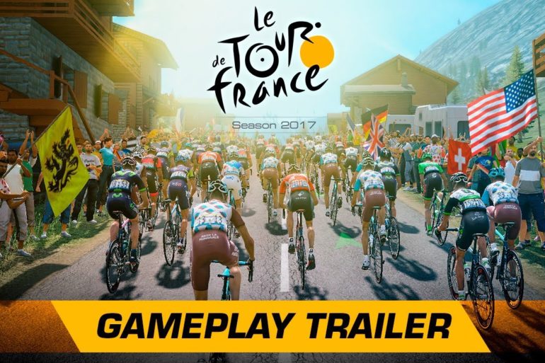 Le gameplay trailer for Tour de France 2017.