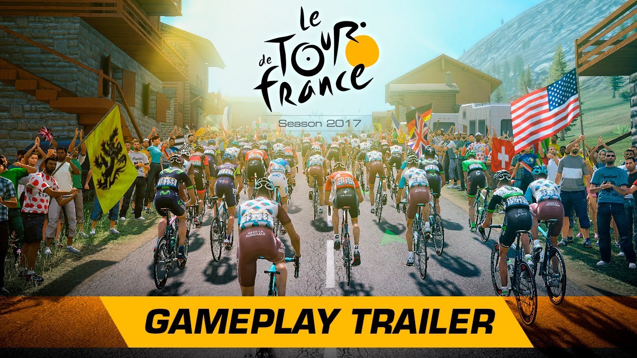 Le gameplay trailer for Tour de France 2017.