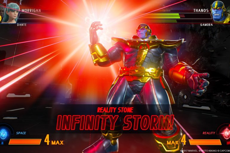 Marvel vs. Capcom: Infinite - Marvel infinity storm screenshot.