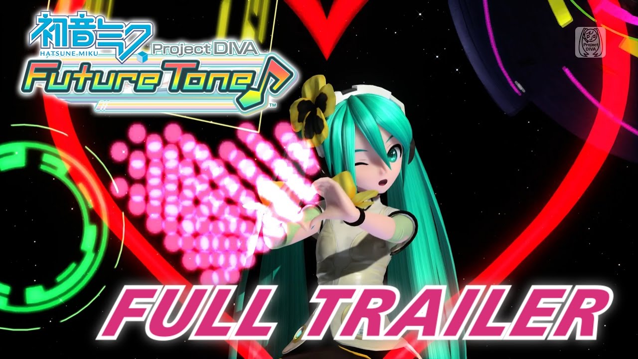 Hatsune Miku is the star of the electrifying future tone full trailer.