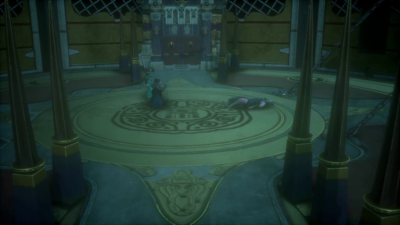 A screenshot of a room in the video game Hidden Dragon Legend.