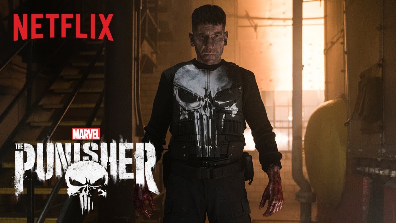 The Punisher series on Netflix.