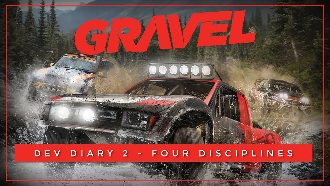 Gravel dev diary - four disciplines featuring exhilarating off-road racing.