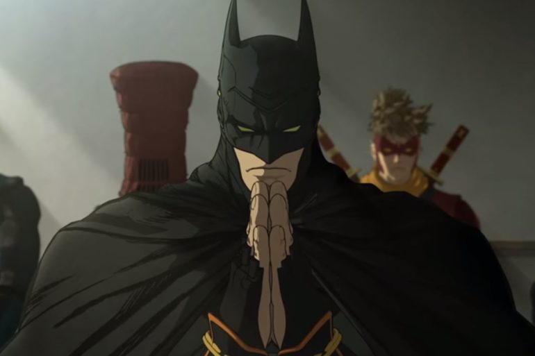 A group of Batman Ninja characters standing next to each other.